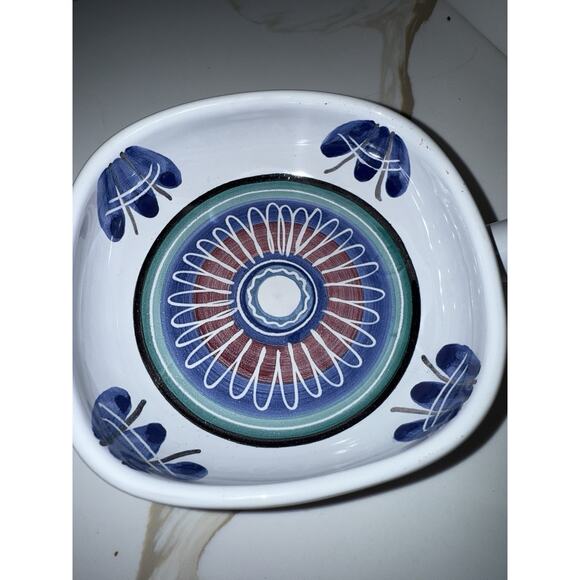 Bromma Swedish Studio Art Pottery MCM Handle Bowl 7” Small Bowl Signed VTG - Picture 3 of 5